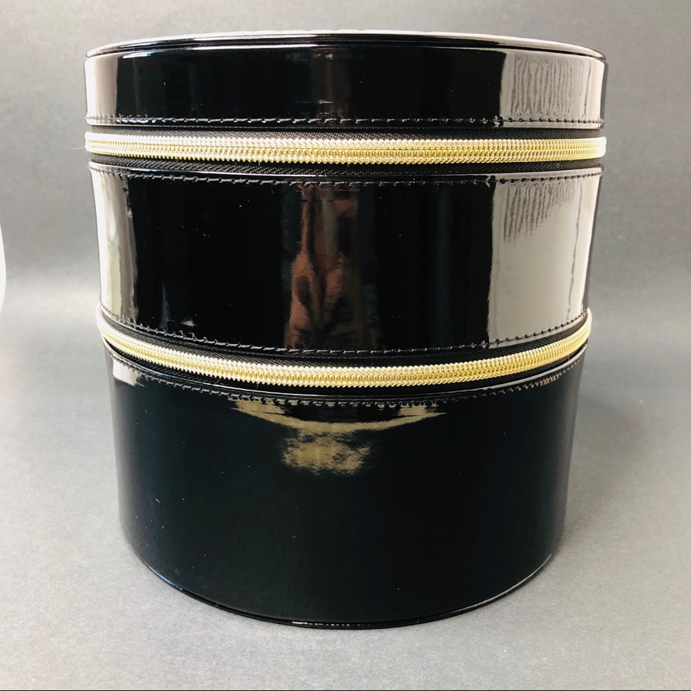 Lancome Makeup Cosmetic Case w/2 Zip Compartment - Picture 2 of 4
